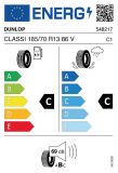 185/70R13 86V TL Dunlop Sport Classic