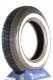 6.50/7.00-17 103P TT Michelin Double Rivet 40 mm Weiwand